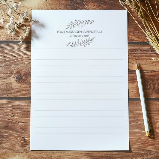 鉛筆スケッチされた植物のメモ帳 ノートパッド