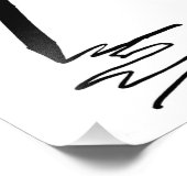 鉛筆スケッチシルエットスケッチ フォトプリント (角)