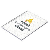 鉛筆スケッチスパイラルフォトノートブック ノートブック (左側)