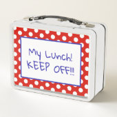 鉛筆パーソナライズされたと絵筆 メタルランチボックス (裏面)