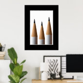 鉛筆ポスター3 ポスター (ホームオフィス)