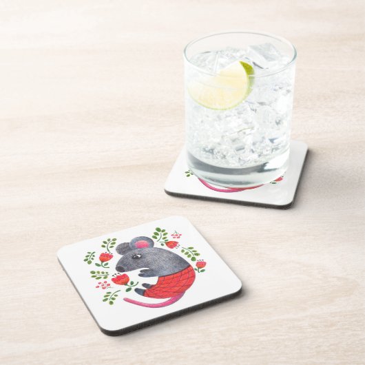 鉛筆マ描ウス コースター (右側)