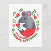 鉛筆マ描ウス シーズンポストカード (正面)