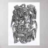 鉛筆像 ポスター (正面)