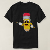 鉛筆先生ポインタ Tシャツ (デザイン正面)