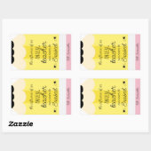 鉛筆先生鑑賞ギフトステッカー 長方形シール (シート)