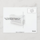 鉛筆削り写真 ポストカード (裏面)