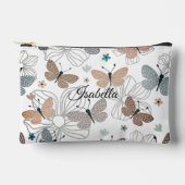 鉛筆化粧美しい蝶アクセサリーポーチ アクセサリーポーチ (正面)