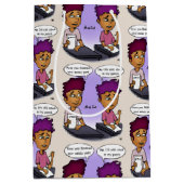 鉛筆抱き枕 ミディアムペーパーバッグ (正面)