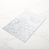 鉛筆描紙船 |やる気を起こさせる文字 箔シーズンカード (回転した状態)