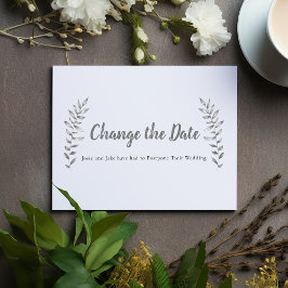 鉛筆描葉のとブランチの日付の変更 セーブザデート