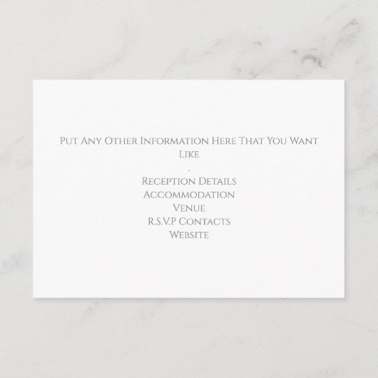 鉛筆描離れの詳細 エンクロージャーカード (裏面)