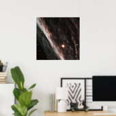 鉛筆星雲：爆発した星の残骸(N) ポスター (ホームオフィス)