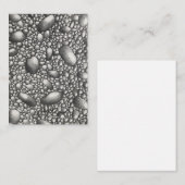 鉛筆画 オリジナルアート 石 岩 ノートカード (正面/裏面)