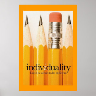 鉛筆考え ポスター