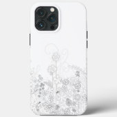 鉛筆花スケッチ Case-Mate iPhoneケース (裏面)