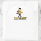 鉛筆頭が切れる付きのまわりに 楕円形シール (バッグ)