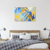 鉛筆 キャンバスプリント (インサイチュ (寝室))