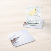 鉛筆 スクエアペーパーコースター (インサイチュ)