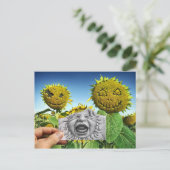 鉛筆Vsカメラ – ベビー悲鳴 ポストカード (スタンド正面)