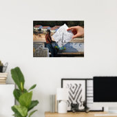 鉛筆Vsカメラ – ホーム ポスター (ホームオフィス)