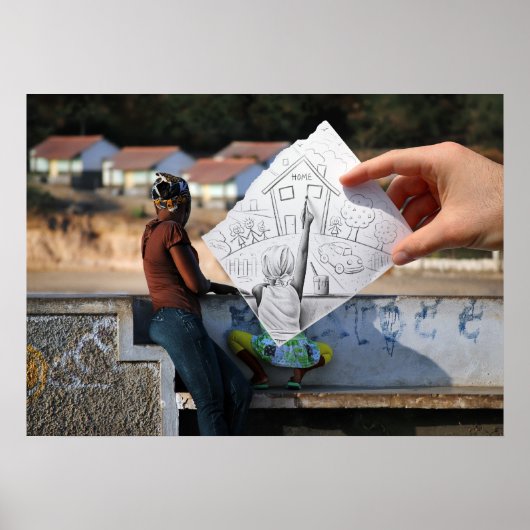 鉛筆Vsカメラ – ホーム ポスター (正面)