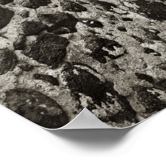 鉛筆Vsカメラ – 口 ポスター (角)