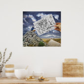 鉛筆Vsカメラ – 女神 ポスター (キッチン)