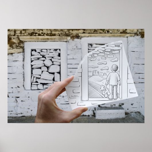 鉛筆Vsカメラ – 子供の夢 ポスター (正面)