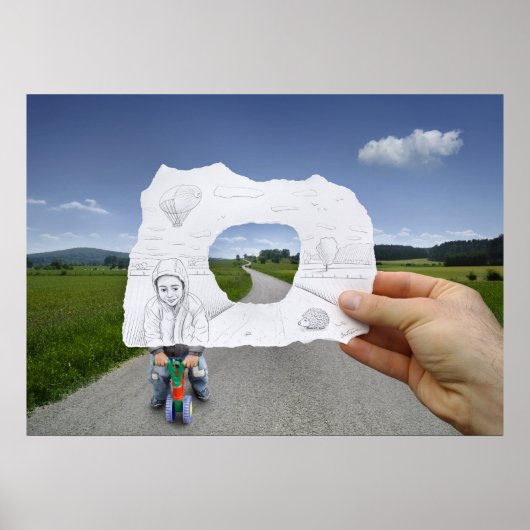 鉛筆Vsカメラ – 子遊ども ポスター (正面)