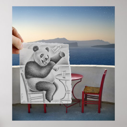 鉛筆vsカメラ – 孤独 ポスター (正面)