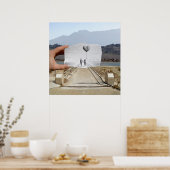 鉛筆vsカメラ – 恋人 ポスター (キッチン)