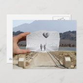 鉛筆vsカメラ – 恋人 ポストカード (正面/裏面)