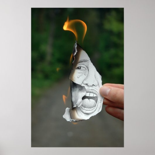 鉛筆Vsカメラ – 悲鳴 ポスター (正面)