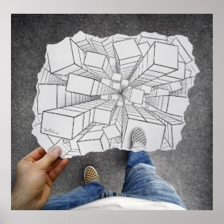 鉛筆Vsカメラ – Vertigo ポスター