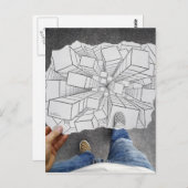 鉛筆Vsカメラ – Vertigo ポストカード (正面/裏面)