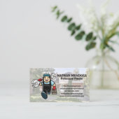 鉛管保持レンチ | 住宅請負業者 名刺 (スタンド正面)