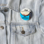 鉛管工のお尻… ジョー鉛管工ボタン 缶バッジ (インサイチュ)