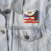 鉛管工のお尻… ジョー鉛管工ボタン 缶バッジ (インサイチュ)