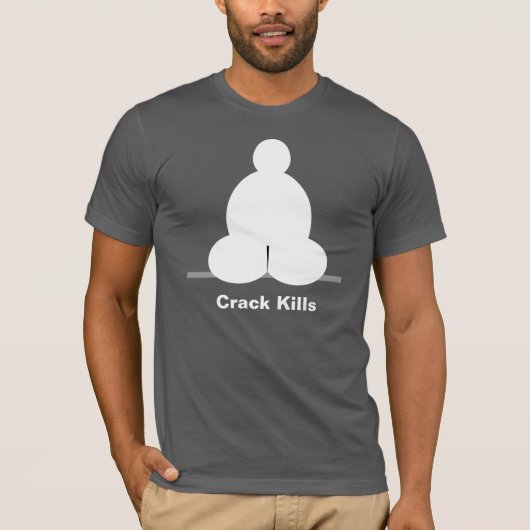鉛管工のひびの殺害 Tシャツ (正面)