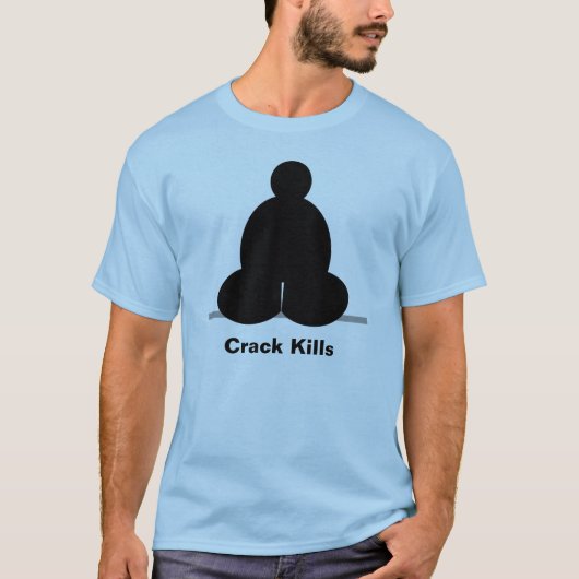 鉛管工のひびの殺害 Tシャツ (正面)