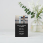 鉛管工の名刺 名刺 (スタンド正面)