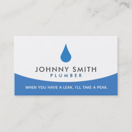 鉛管工の名刺 名刺