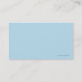 鉛管工の名刺 名刺 (裏面)