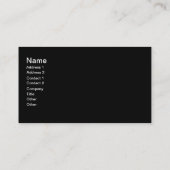 鉛管工の名刺 名刺 (裏面)