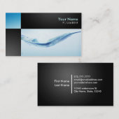 鉛管工の名刺 名刺 (正面/裏面)