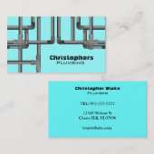 鉛管工の名刺 名刺 (正面/裏面)