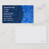 鉛管工の名刺 名刺 (正面/裏面)