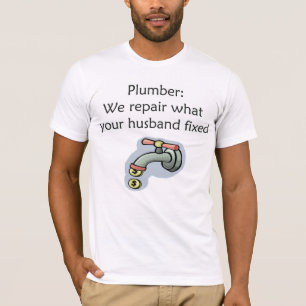 鉛管工のTシャツ Tシャツ