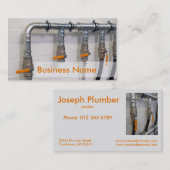 鉛管工 名刺 (正面/裏面)